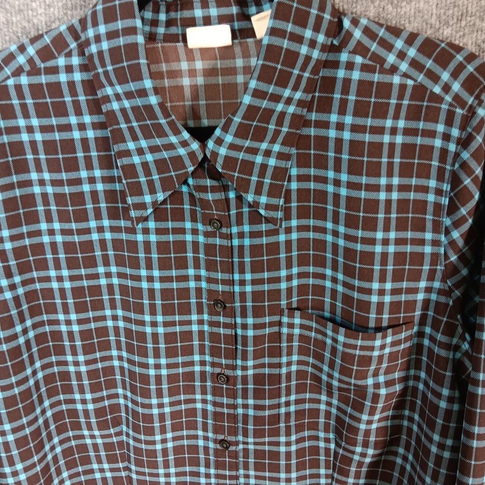 Levi's Flannel Shirt Black Plaid Jasper The Everyday Embroidered Logo Button Up - Picture 2 of 16